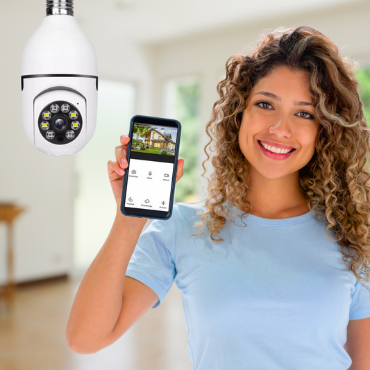 SmartCam™ - Cámara Seguridad 360 WiFi HD (PAGO CONTRA ENTREGA)