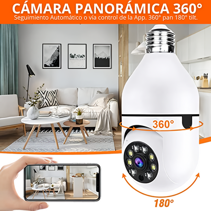 SmartCam™ - Cámara Seguridad 360 WiFi HD (PAGO CONTRA ENTREGA)